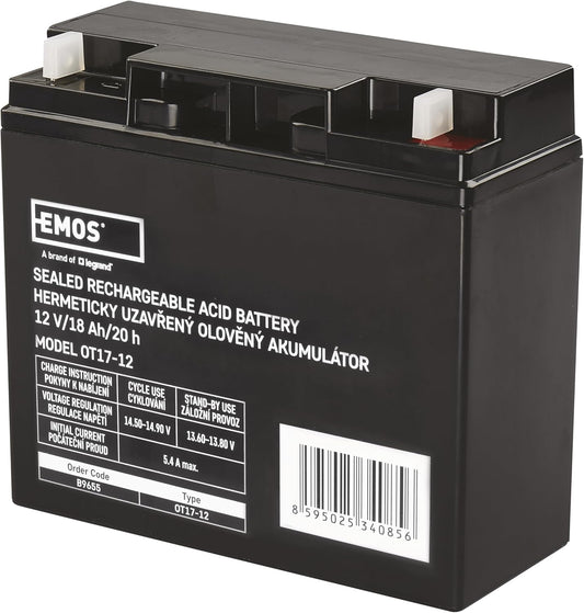 BATTERIE 12 V, 18 Ah